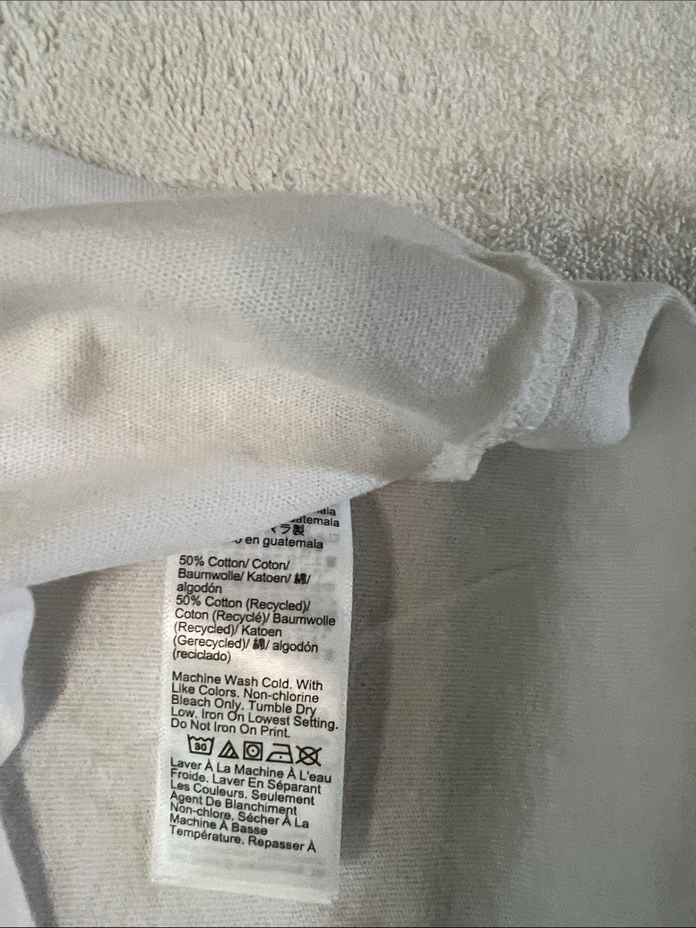 Madewell The Relaxed Varsity Tee in Vintage Jersey, Varsity Tee, M - Picture 8 of 8